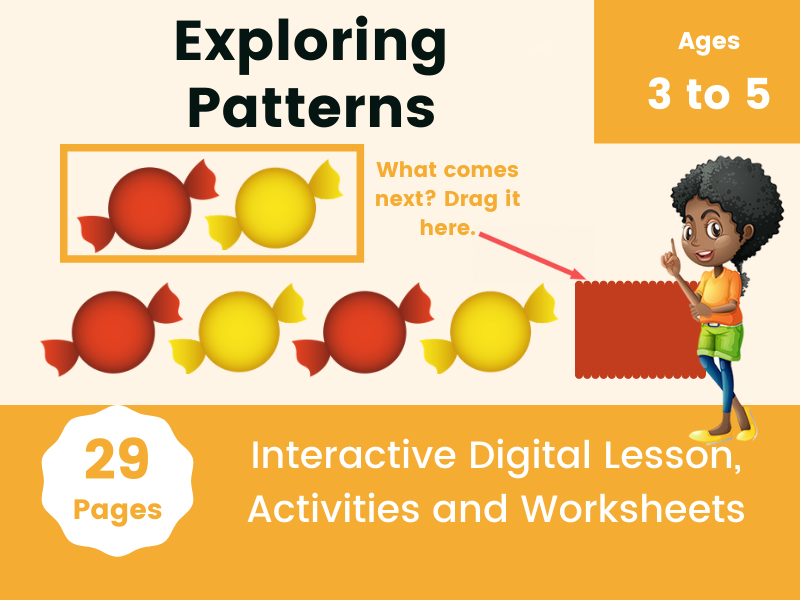 Exploring Patterns Digital Learning Activities | Teaching Resources