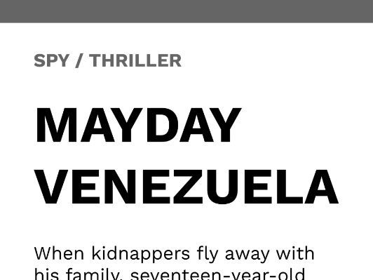 FREE SAMPLE - Mayday Venezuela - Spy / Thriller
