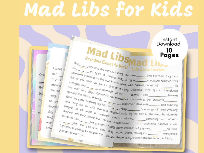 Mad Lib Fun Pack For Grades 2-5, DFY-
