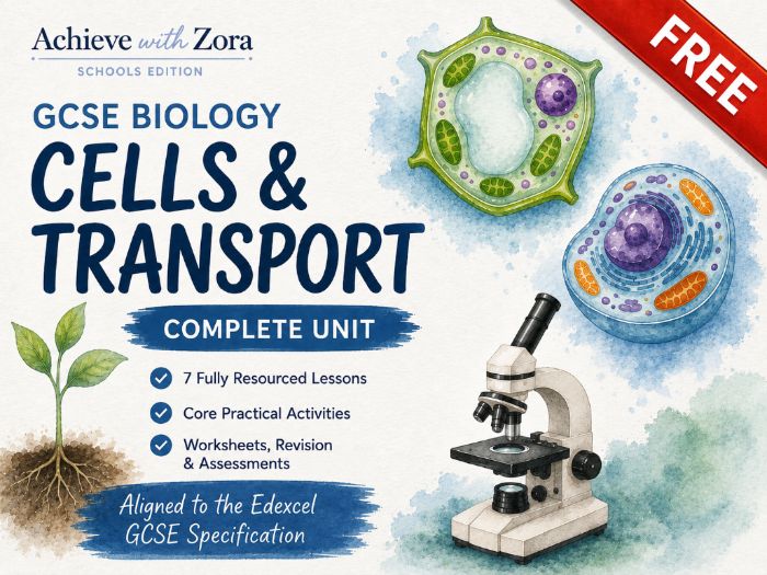 Cell Biology - Complete Unit 1 for Edexcel GCSE Biology (FREE)