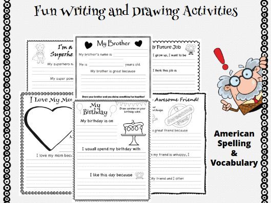 All In excess of Me Worksheets Producing and Drawing American English image about All About Me Printable Worksheet named All Over Me Worksheets Producing and Drawing American English
