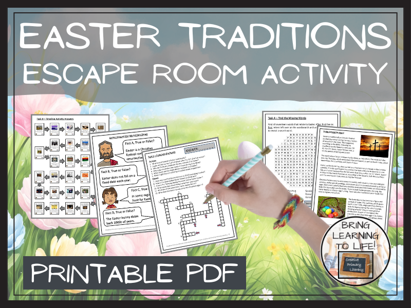 Easter Around the World Escape Room Activity