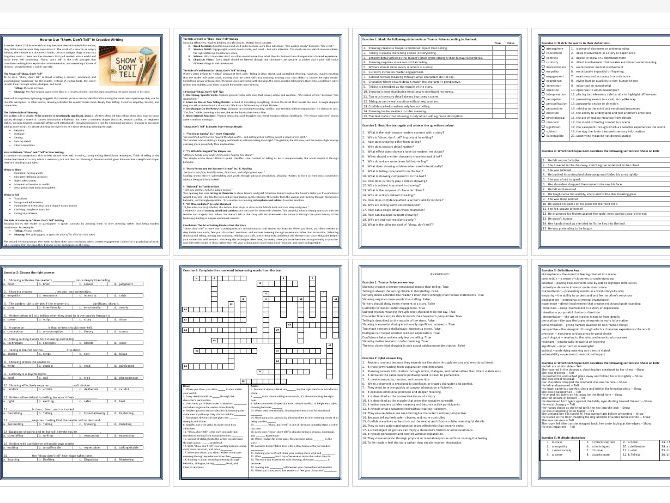 How to Use “Show, Don’t Tell” in Creative Writing | Reading Comprehension
