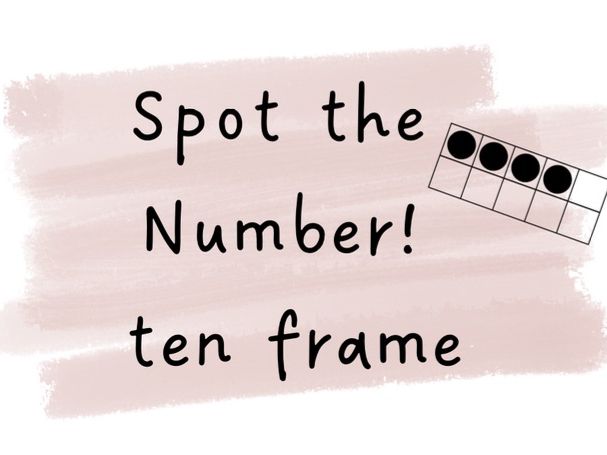 Ten Frame Subitising PPT