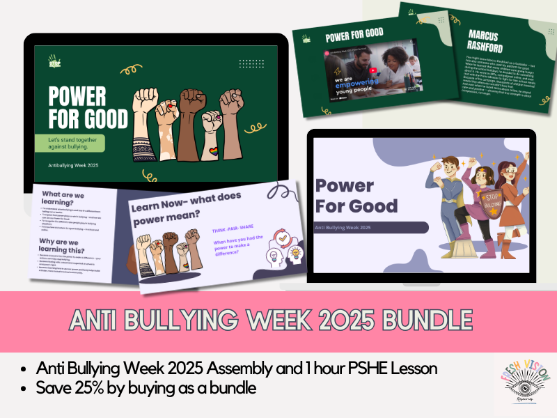 Anti Bullying Week Assembly & Lesson Bundle- save 25%