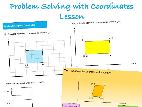 Year 5 Position and Direction - Problem Solving with Coordinates Lesson