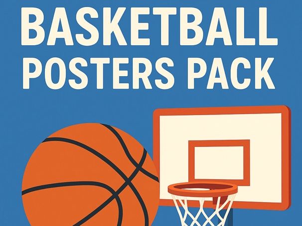 Basketball Posters x 10