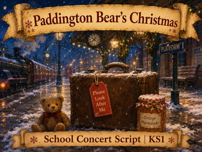 Paddington Bear's Christmas KS1 School Concert Script