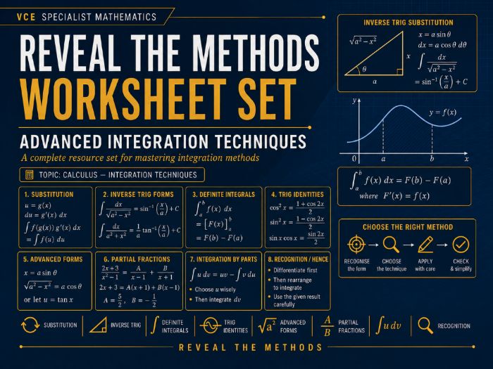 VCE Specialist Maths - Calculus: Integration