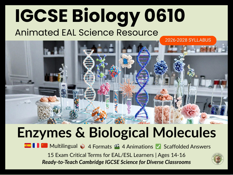 IGCSE Biology 0610 Enzymes & Biological Molecules