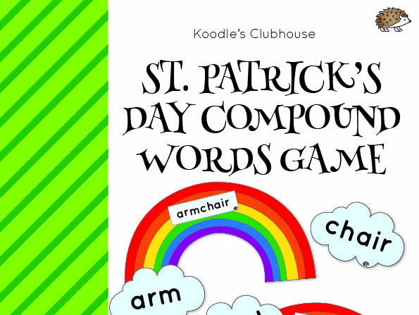 St. Patrick’s day compound words game
