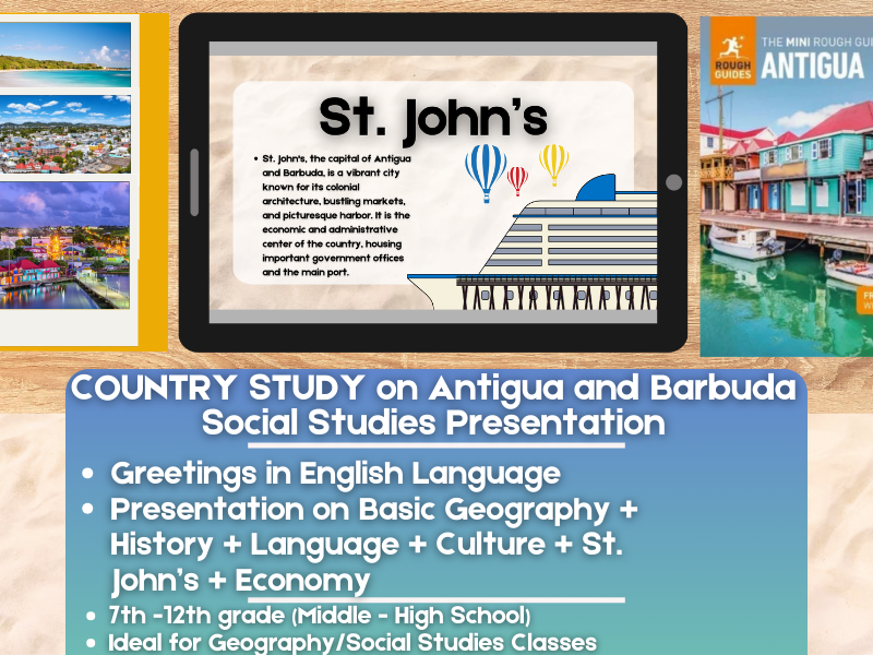 Country Study Presentation on Antigua and Barbuda - North America - Caribbean