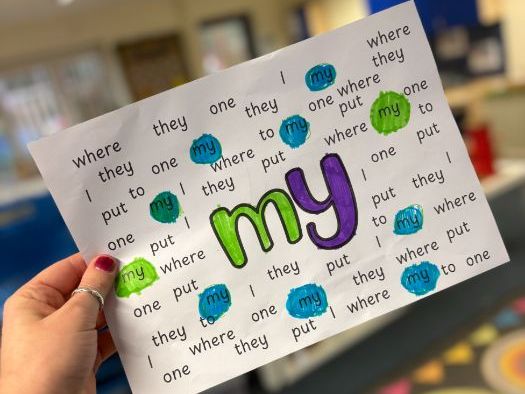 Tricky Word Hide & Seek