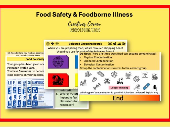 Year 10 GCSE Food Preparation & Nutrition – Food Safety & Foodborne Illness
