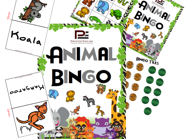 Zoo Animals Bingo | Fun Classroom Game