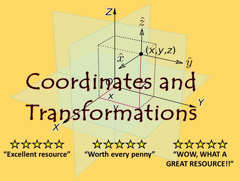 KS2:  Coordinates, Translations and Reflections Resource Pack