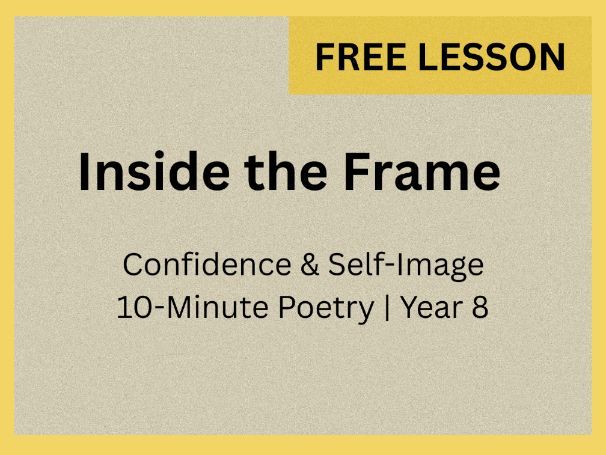 Poetry Starter: Figurative Language & Language Analysis | The Gallery | Year 8 (KS3)