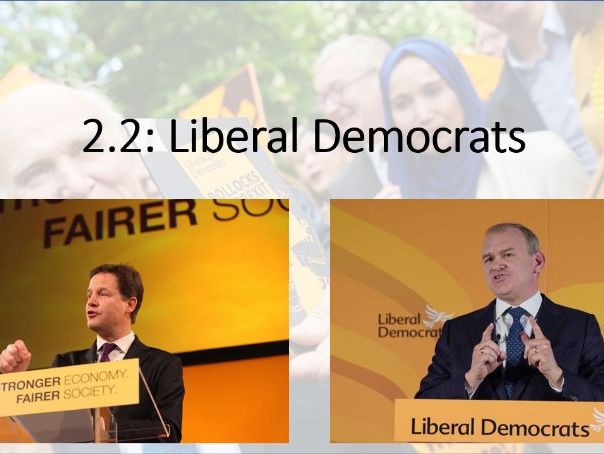 UK Politics (Paper 1) Political Parties, Lesson 5 (Liberal Democratic Party).
