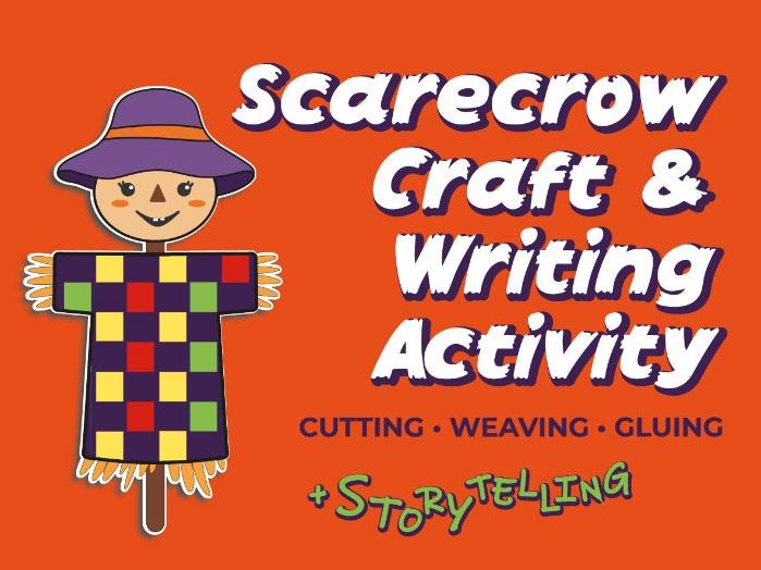 Scarecrow Craft & Writing Activity | Fall Worksheets