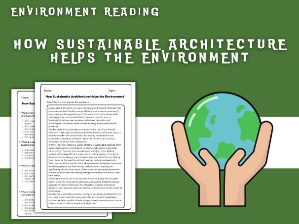 How Sustainable Architecture Helps the Environment - Environment ...
