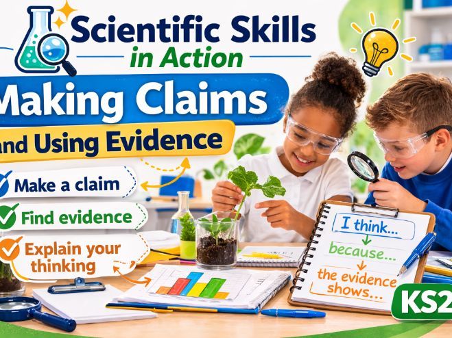 Scientific Skills in Action: Making Claims and Using Evidence (KS2 Science Skills)
