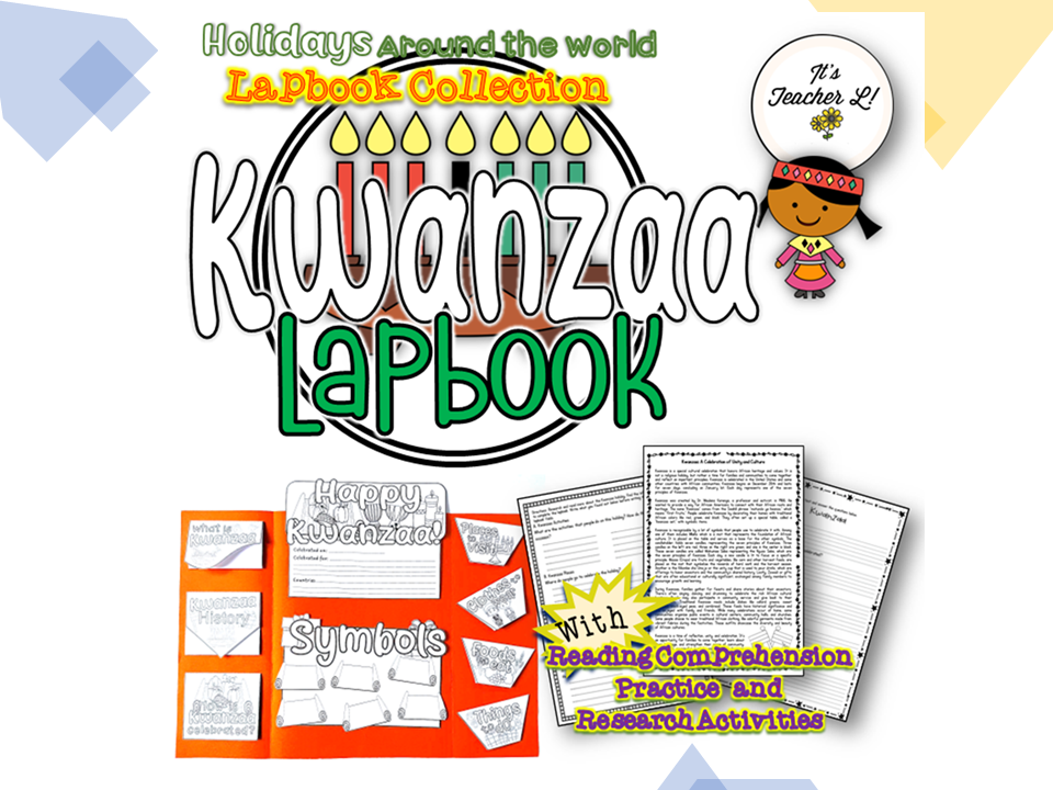 Kwanzaa Lapbook with Reading Comprehension Activities | Teaching Resources