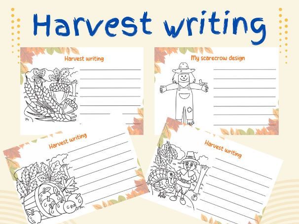 Harvest writing- continuous provision