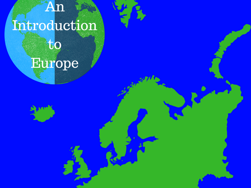 Geography An Introduction to Europe Teaching Resources