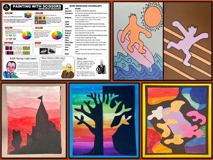 Art Academy 2026 - Painting with Scissors (LKS2)