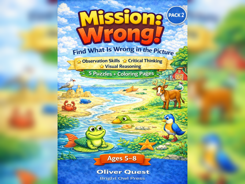 Mission: Wrong ! worksheets / Activity Pack 2