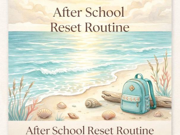 After School Reset Routine