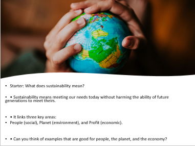 KS3 Development: Sustainable Futures for Africa