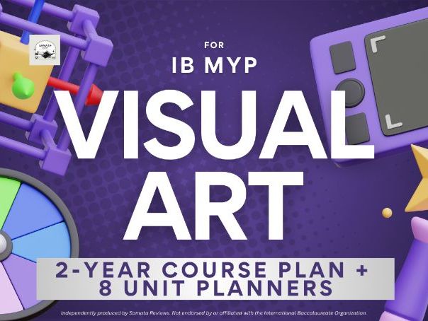 IB MYP Arts (Visual Art) — Complete Course Plan - Syllabus + 8 Fully Detailed Unit Planners