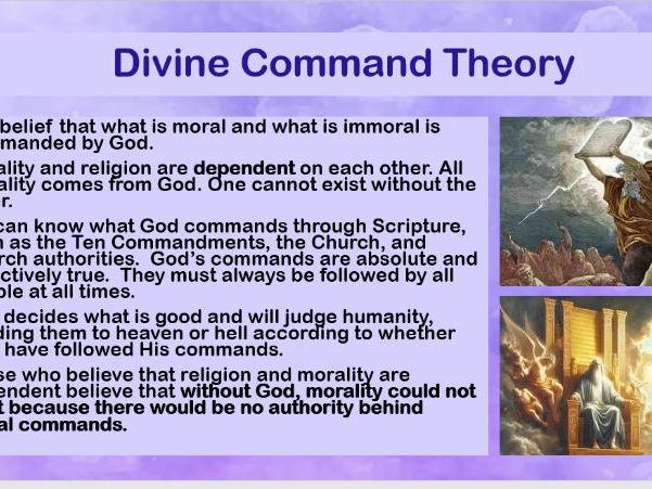 Edexcel A-Level Religious Studies: Relationship between Religion and Morality