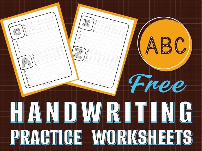 FREE Alphabet Writing Practice