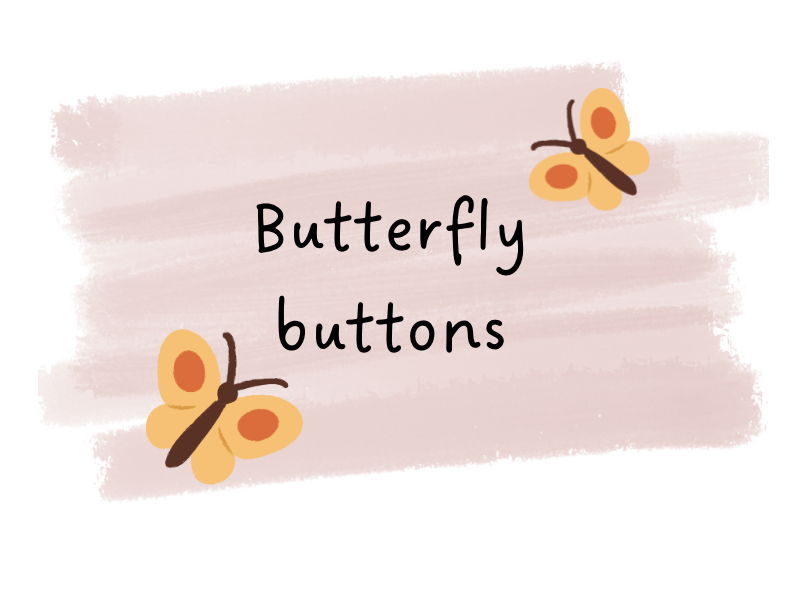 Button butterflies