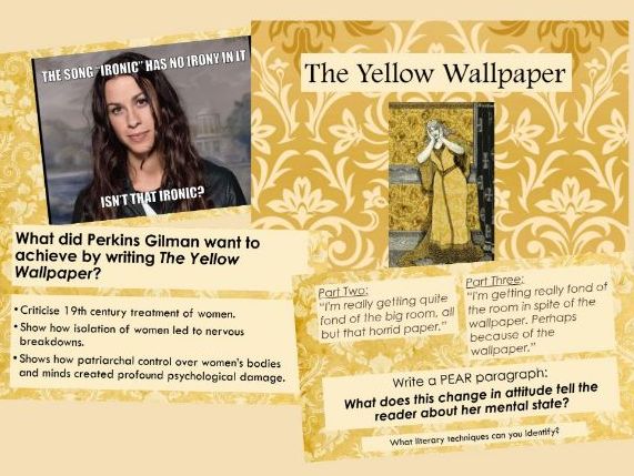 The Yellow Wallpaper Critical Essay Unit