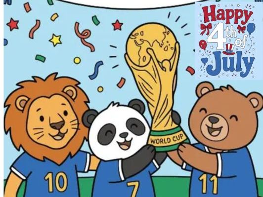 50 World Cup 2026 & 4th of July Coloring Pages – PDF Printable for Kids