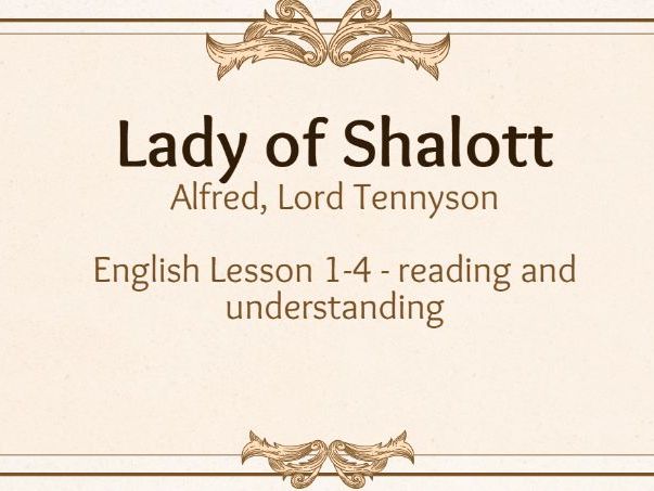 The Lady of Shalott