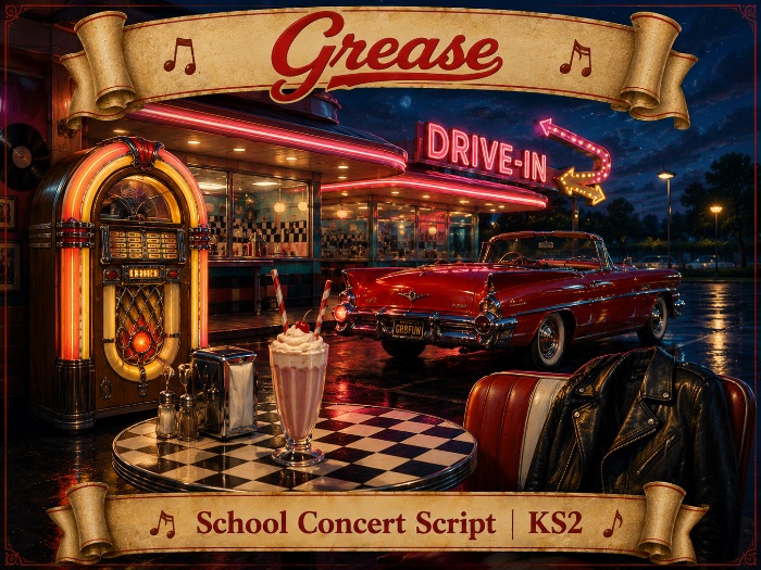 Grease KS2 School Concert Script