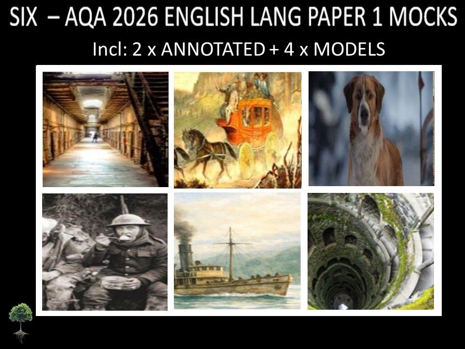 SIX - AQA PAPER 1 | 2026 FULL MOCKS | ANNOTATED | MODELS