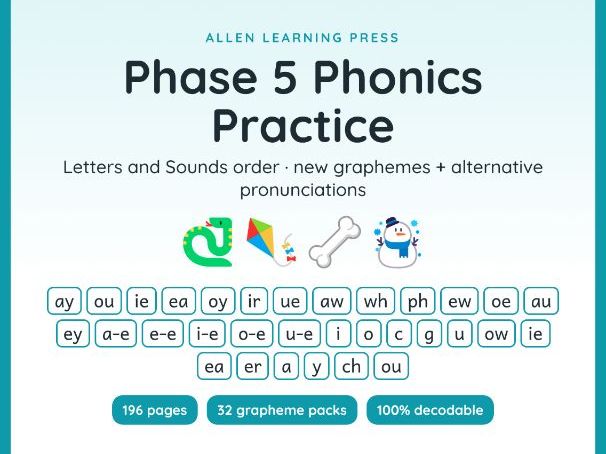 Phase 5 Phonics Worksheets | Decodable | Split Digraphs + Alternative Sounds