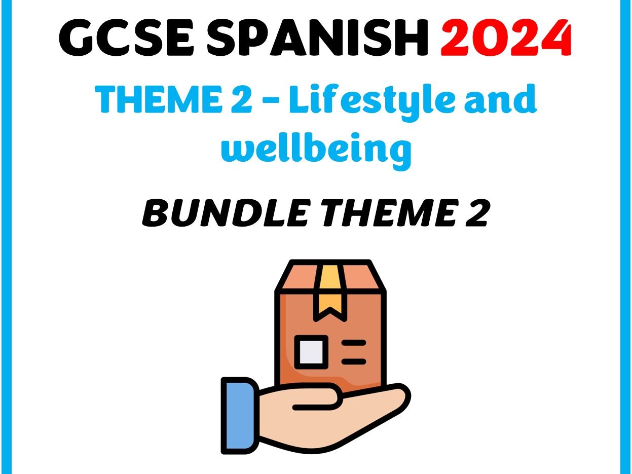 GCSE Spanish 2024 (Edexcel) - Theme 2 - Revision bundle