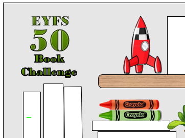 EYFS 50 Book Challenge Editable Word