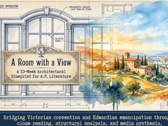 A Room with a View Novel Study Unit | Senior English Literary Analysis |
