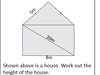 Pythagoras Worksheet + Answers (Editable)
