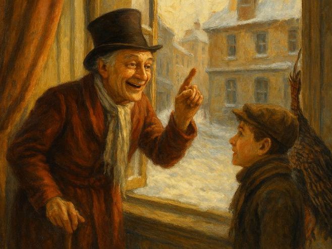 A Christmas Carol - Cover work - The end of it