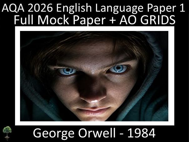 One AQA 2026 English Language Paper 1 Mock | AO Grids (Orw)