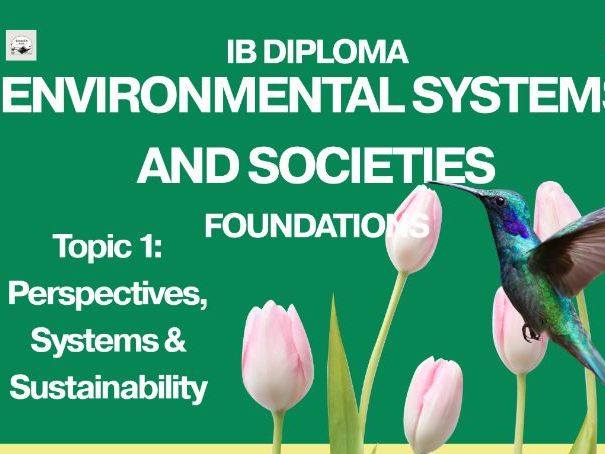 IB ESS Foundation Unit Bundle – Topic 1: Perspectives, Systems & Sustainability