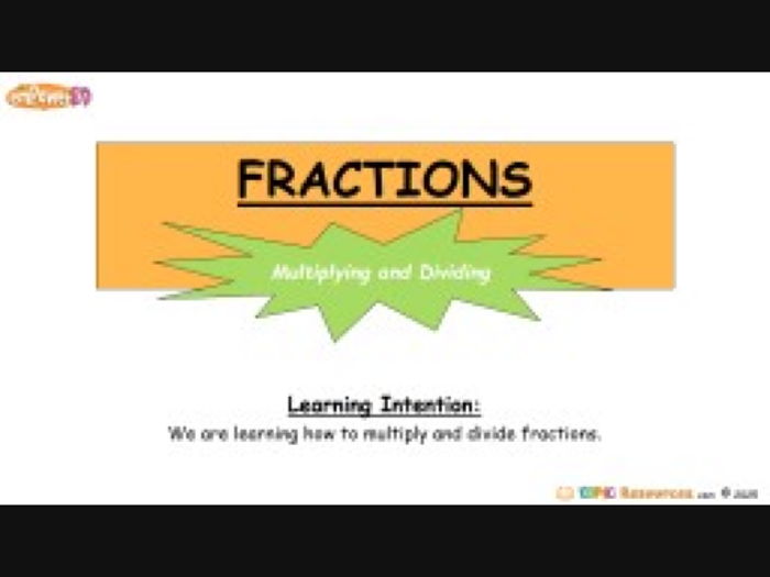 Fraction Multiplication & Division: Differentiated + Editable PPT + Puzzle L2